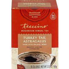 teeccino Turkey Tail Astragalus Tea Bags 10